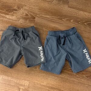 Hurley Charcoal and blue Shorts Duo
